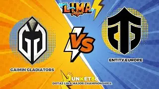 Dota 2 Best Plays of Lima Major - Gaimin Gladiator Vs Entity