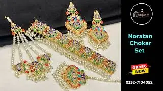 Casting Made Noratan Chokar Set  | by Fashion Regalia #fashionregalia #onlineshopping #chokarset