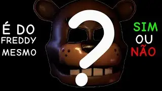 A MASCARA É DO FREDDY?