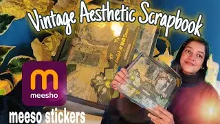 Aesthetic vintage scrapbook kit 🤎✨ | Meesho findHar page