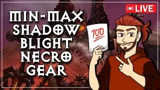 Min-Maxing My Shadowblight Necro Gear Season 11 Diablo 4