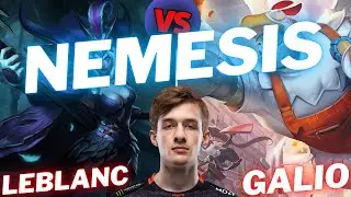 NEMESIS | LEBLANC VS GALIO | MID GAMEPLAY | Patch 15.20 / Season 15 | #LeagueofLegends