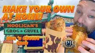 🎢🧀 Make the VIRAL💥 Epic Universe Mac & Cheese Cone at HOME! 🏠🐉 | Isle of Berk Copycat Recipe‼️