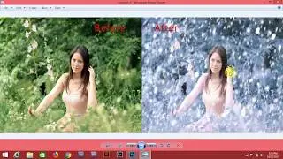 Create Realistic Winter Snow Effect - Photoshop Tutorial