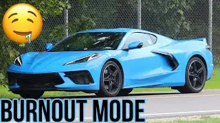 C8 Corvette BURNOUT MODE - It Works!