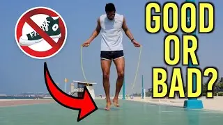 JUMPING ROPE WITH NO TRAINERS?! GOOD OR BAD FOR YOU? // PRO PHYSIO OFFERS ADVICE