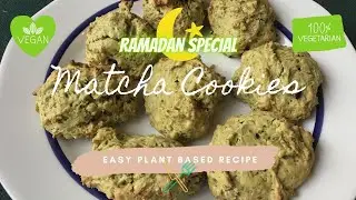 Vegan Ramadan Special: Easy Matcha Cookies to Break Your Fast with | Crunchy Outside, Soft Inside 🍪