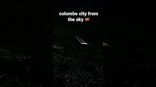 Night sky from the ✈️ in sri lanka. #srilanka #colombo #katunayake #plane #airport #nightsky #japan