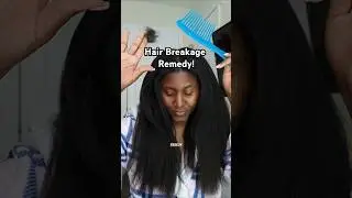 How I Fix Hair Breakage on My Relaxed Hair! #relaxedhair #haircaretips #healthyhair