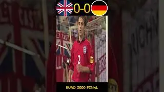 England Vs Germany Euro 2000 final Match Highlights | All Goals and Nutmegs #football