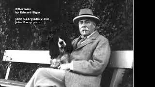Elgar's Offertoire (1903) - John Georgiadis violin