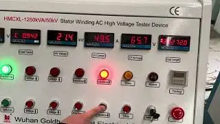 how to operate generator power frequency ac resonant test system