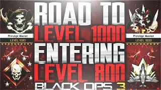 BO3: Road To Level 1,000: Entering Level 800! (WaW, BO1, BO2 Prestige 8 Icons)