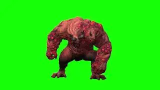 Monster video green screen