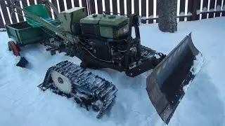 Готовь мотоблок летом, а зимой убирай снег.