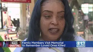 Family Members Visit Memorial To Remember Sacramento Shooting Victims