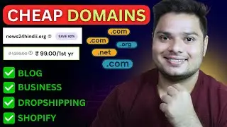 Best Affordable Domains For Blog, Business Websites, Dropshipping | How To Connect Domain To Blogger