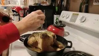 Жареный цыпленок с гарниром. Лучшая домашняя кухня 11.11.25
