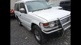 Mitsubishi Pajero V36W Chassis and Engine Number Location #Vin location