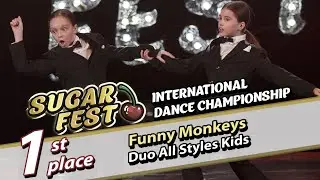 1-st Place - Funny Monkeys - Duo All Styles Kids