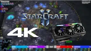 Starcraft 2 Benchmark Alder Lake RTX 3080 Ti | 4K Ultra Settings