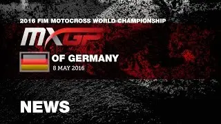 MXGP of Germany Race Highlights 2016 - motocross