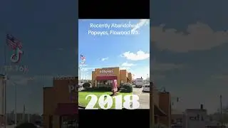 Recently Abandoned Popeyes, Flowood MS.