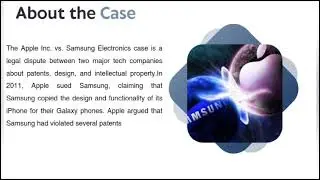 The Apple Inc Vs Samsung Electronics Co, 2011.