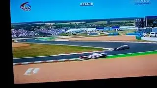 Olivier Panis Schiet Van De Baan F1 Frankrijk 2004 Commentaar Olav Mol