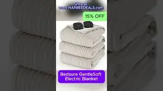 Cozy nights with this electric blanket