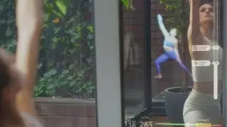 Working Out in the 'Mirror,' an Interactive Home Gym