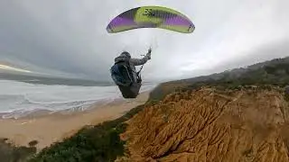 Fujin 22mA @SkyParagliders Fujin . sistema de orelhas, trimmers longos e  load test at&eacute; 202