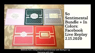 So Sentimental Bundle + In Colors: Facebook Live Replay 2.15.2020