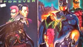 BATMAN FOREVER VINYL SINGLE (SIDES 1&2.)