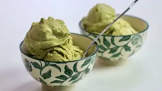 Glace au Thé Matcha et Chocolat Blanc | William's Kitchen