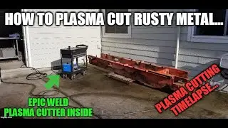 Rusty the Spryte build part 26 (plasma cutting the body frame)