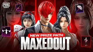 NEW PRIZE PATH AND LUCKY SPIN CRATE OPENING | THE KING OF FIGHTERS KOF | PP MAXEDOUT | PUBG MOBILE