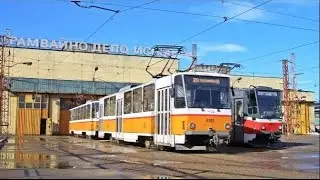 Sofia. Tram route 8. Lyulin 5 - Justice Palace. October 2024