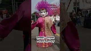 Ondel-Ondel di Hut Jakarta ke-498 #ondelondel #jakarta #shorts ##betawi #videoviral