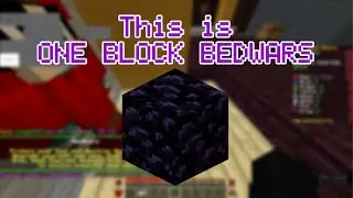 Bedwars, But We Can Only Use OBSIDIAN