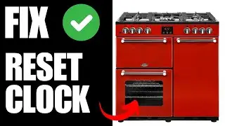 Как сбросить часы на духовке Belling Range