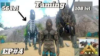 I tamed trike and Tek parasaur | Episode 4|Ark ultimate survival edition| Gameplay I