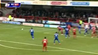 Crawley Town vs Crewe Alexandra - League One 2013/14