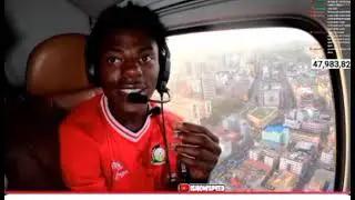 🔥 Ishowspeed Helicopter ride at KICC!❤️🇰🇪
