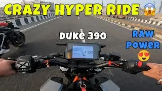 Hyper Ride On Duke 390😍 | Not For Beginners🥵