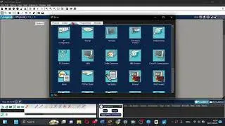 5. koneksi antar PC menggunakan perintah ping.