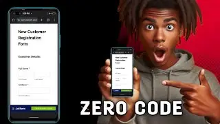 HOW TO MAKE ONLINE FORM WITH YOUR PHONE (ZERO CODE)