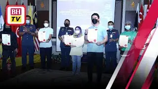 Penunggang p-hailing rakan strategik JBPM bantu mangsa kemalangan