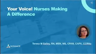 Your Voice! Nurses Making a Difference