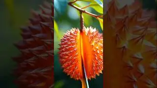 Glowing Glass fruits 🍈🥝| Surreal ASMR Art in 8K
